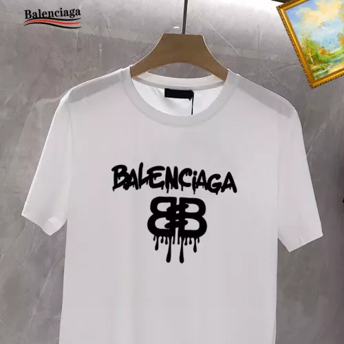 Replica Balenciaga T-Shirts Short Sleeved For Unisex #1353609 $25.00 USD for Wholesale