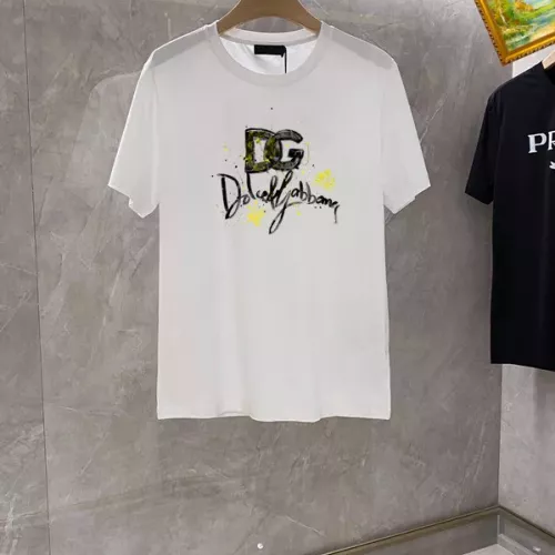 Dolce &amp; Gabbana D&amp;G T-Shirts Short Sleeved For Unisex #1353613 $25.00 USD, Wholesale Replica Dolce &amp; Gabbana D&amp;G T-Shirts