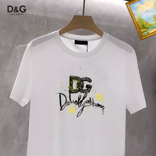 Replica Dolce & Gabbana D&G T-Shirts Short Sleeved For Unisex #1353613 $25.00 USD for Wholesale