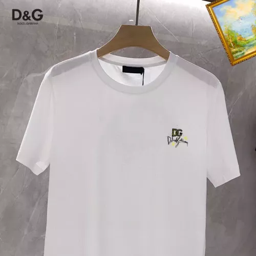 Replica Dolce & Gabbana D&G T-Shirts Short Sleeved For Unisex #1353615 $25.00 USD for Wholesale