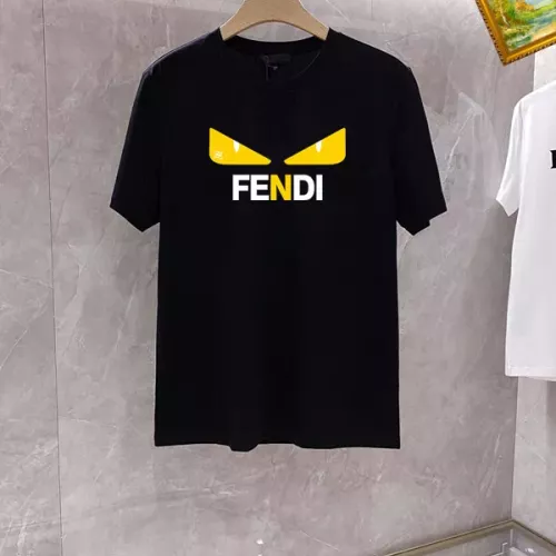 Fendi T-Shirts Short Sleeved For Unisex #1353626 $25.00 USD, Wholesale Replica Fendi T-Shirts