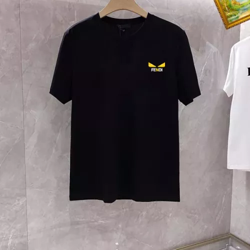 Fendi T-Shirts Short Sleeved For Unisex #1353628 $25.00 USD, Wholesale Replica Fendi T-Shirts