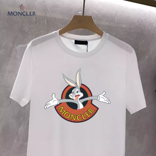 Replica Moncler T-Shirts Short Sleeved For Unisex #1353637 $25.00 USD for Wholesale