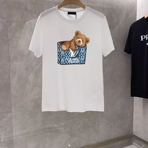 Louis Vuitton LV T-Shirts Short Sleeved For Unisex #1353649 $25.00 USD, Wholesale Replica Louis Vuitton LV T-Shirts