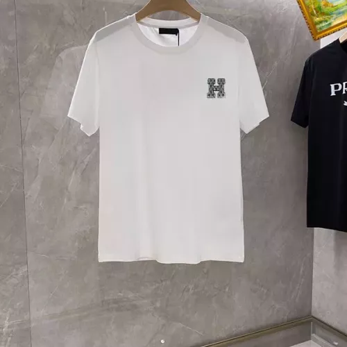 Hermes T-Shirts Short Sleeved For Unisex #1353663 $25.00 USD, Wholesale Replica Hermes T-Shirts