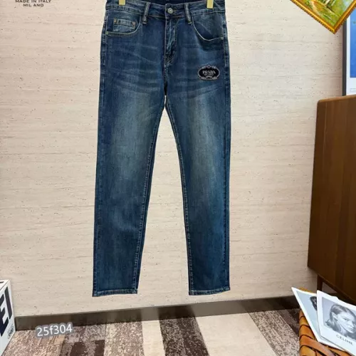 Replica Prada Jeans For Men #1353673 $48.00 USD for Wholesale