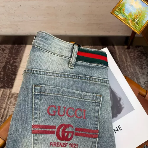 Replica Gucci Jeans For Men #1353676 $48.00 USD for Wholesale