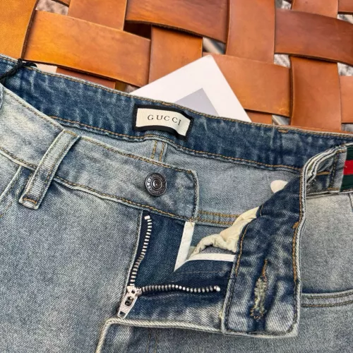 Replica Gucci Jeans For Men #1353676 $48.00 USD for Wholesale