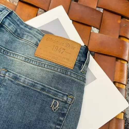 Replica Christian Dior Jeans For Men #1353679 $48.00 USD for Wholesale