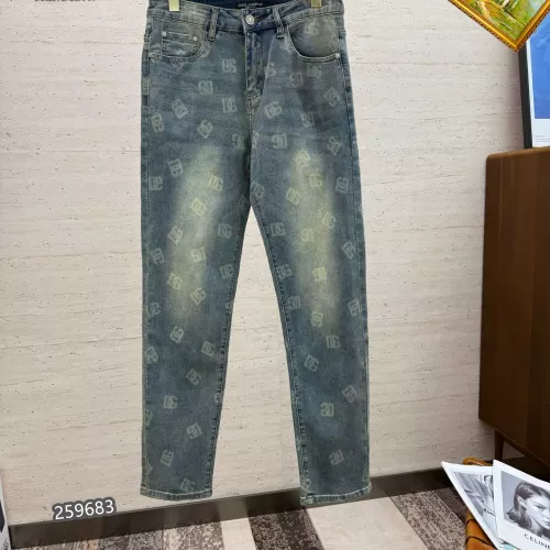 Replica Dolce & Gabbana D&G Jeans For Men #1353684 $48.00 USD for Wholesale