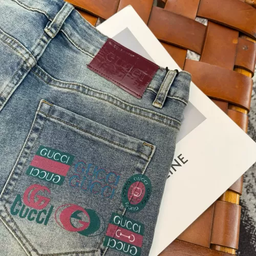 Replica Gucci Jeans For Men #1353690 $48.00 USD for Wholesale