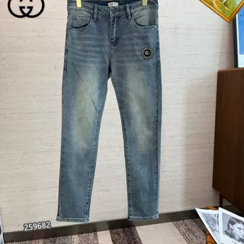 Replica Gucci Jeans For Men #1353690 $48.00 USD for Wholesale