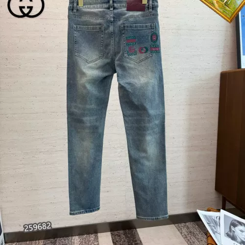 Replica Gucci Jeans For Men #1353690 $48.00 USD for Wholesale