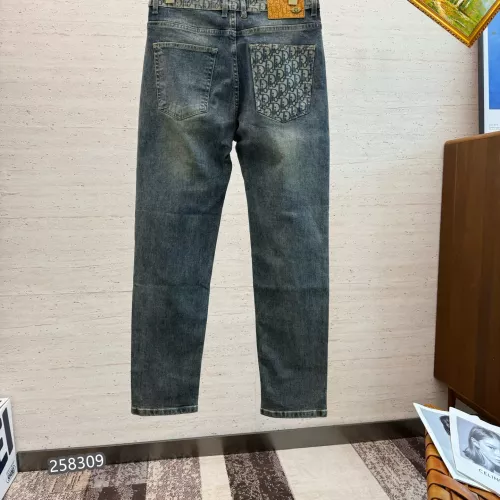 Replica Christian Dior Jeans For Men #1353691 $48.00 USD for Wholesale