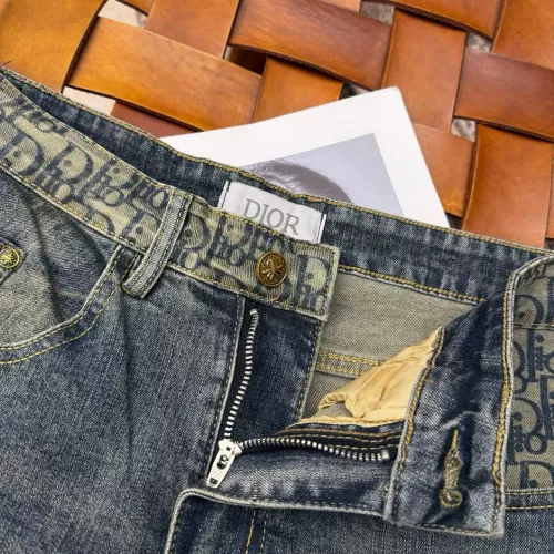 Replica Christian Dior Jeans For Men #1353691 $48.00 USD for Wholesale