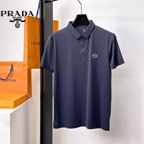 Prada T-Shirts Short Sleeved For Men #1353717 $48.00 USD, Wholesale Replica Prada T-Shirts