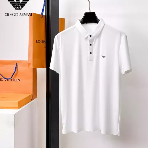 Armani T-Shirts Short Sleeved For Men #1353731 $48.00 USD, Wholesale Replica Armani T-Shirts