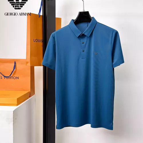 Armani T-Shirts Short Sleeved For Men #1353732 $48.00 USD, Wholesale Replica Armani T-Shirts