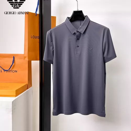 Armani T-Shirts Short Sleeved For Men #1353733 $48.00 USD, Wholesale Replica Armani T-Shirts