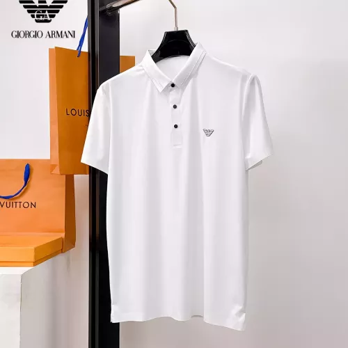 Armani T-Shirts Short Sleeved For Men #1353794 $48.00 USD, Wholesale Replica Armani T-Shirts