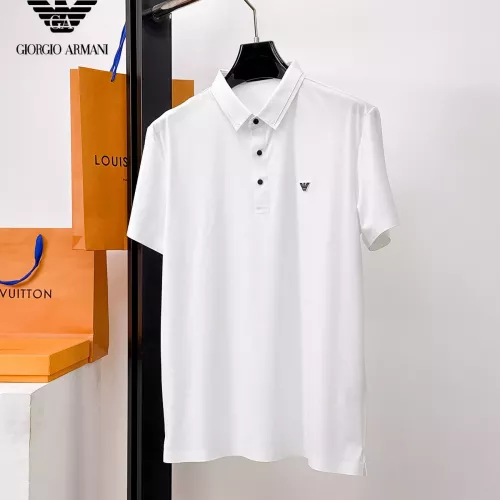 Armani T-Shirts Short Sleeved For Men #1353798 $48.00 USD, Wholesale Replica Armani T-Shirts