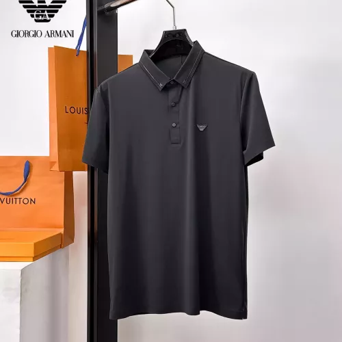 Armani T-Shirts Short Sleeved For Men #1353802 $48.00 USD, Wholesale Replica Armani T-Shirts