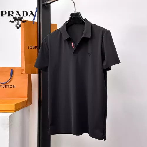 Prada T-Shirts Short Sleeved For Men #1353806 $48.00 USD, Wholesale Replica Prada T-Shirts