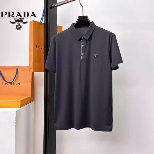 Prada T-Shirts Short Sleeved For Men #1353817 $48.00 USD, Wholesale Replica Prada T-Shirts