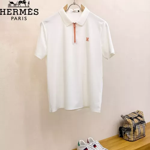 Hermes T-Shirts Short Sleeved For Men #1353826 $48.00 USD, Wholesale Replica Hermes T-Shirts