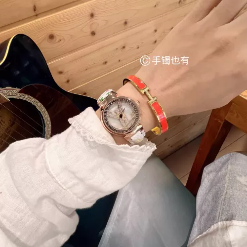 Replica Louis Vuitton Watches In Rose Gold For Women #1353840 $39.00 USD for Wholesale