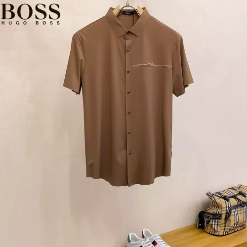 Boss Shirts Short Sleeved For Men #1353861 $52.00 USD, Wholesale Replica Boss Shirts