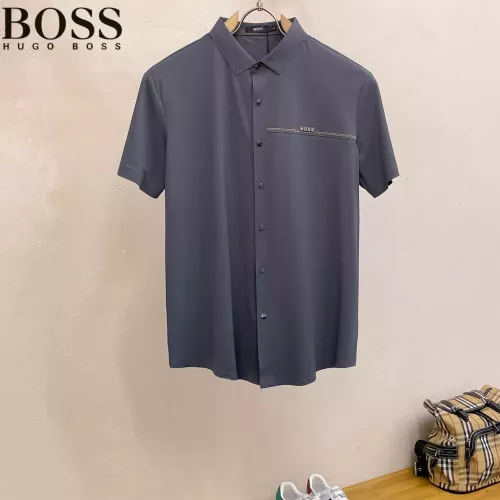 Boss Shirts Short Sleeved For Men #1353862 $52.00 USD, Wholesale Replica Boss Shirts