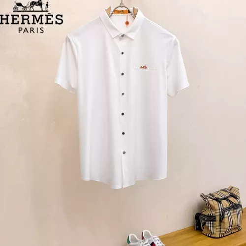 Hermes Shirts Short Sleeved For Men #1353864 $52.00 USD, Wholesale Replica Hermes Shirts