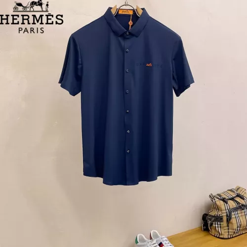 Hermes Shirts Short Sleeved For Men #1353866 $52.00 USD, Wholesale Replica Hermes Shirts