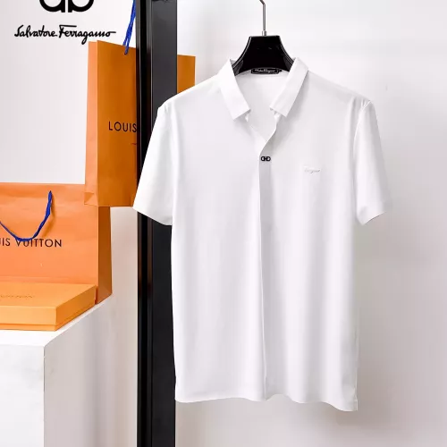 Salvatore Ferragamo T-Shirts Short Sleeved For Men #1353871 $52.00 USD, Wholesale Replica Salvatore Ferragamo T-Shirts