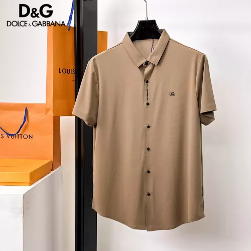 Dolce &amp; Gabbana D&amp;G Shirts Short Sleeved For Men #1353896 $52.00 USD, Wholesale Replica Dolce &amp; Gabbana D&amp;G Shirts