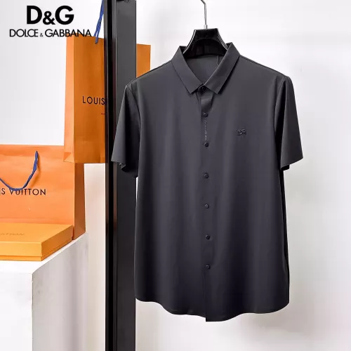 Dolce &amp; Gabbana D&amp;G Shirts Short Sleeved For Men #1353898 $52.00 USD, Wholesale Replica Dolce &amp; Gabbana D&amp;G Shirts