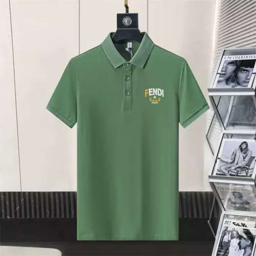 Fendi T-Shirts Short Sleeved For Men #1353902 $42.00 USD, Wholesale Replica Fendi T-Shirts