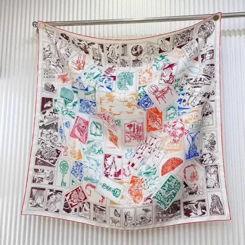 Hermes Silk Square #1353958 $64.00 USD, Wholesale Replica Hermes Scarf