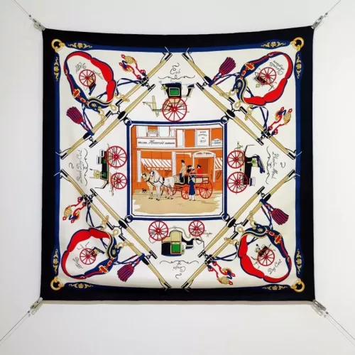 Hermes Silk Square #1353969 $64.00 USD, Wholesale Replica Hermes Scarf