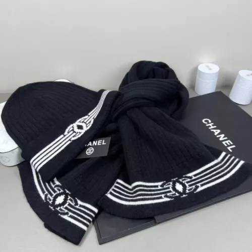 Replica Chanel Hat and Scarf Set #1353993 $48.00 USD for Wholesale