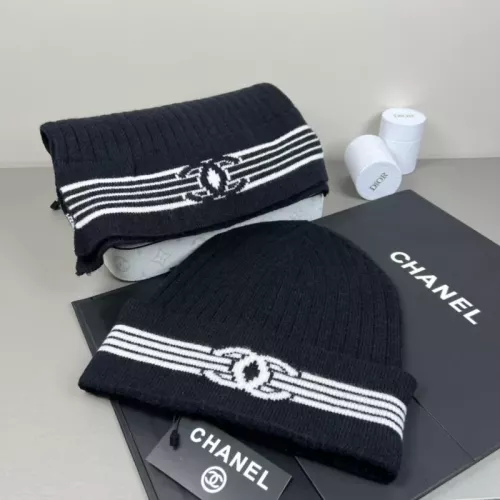 Replica Chanel Hat and Scarf Set #1353993 $48.00 USD for Wholesale