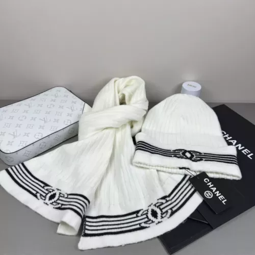 Chanel Hat and Scarf Set #1353994 $48.00 USD, Wholesale Replica Chanel Hat and Scarf and Glove Set