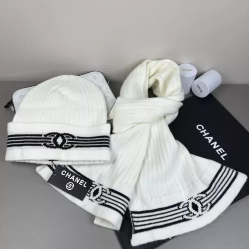 Replica Chanel Hat and Scarf Set #1353994 $48.00 USD for Wholesale
