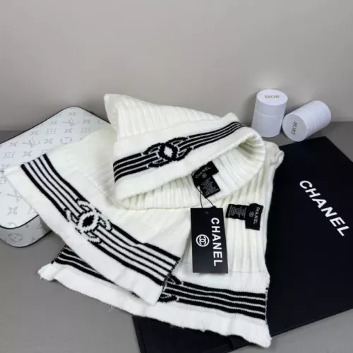 Replica Chanel Hat and Scarf Set #1353994 $48.00 USD for Wholesale