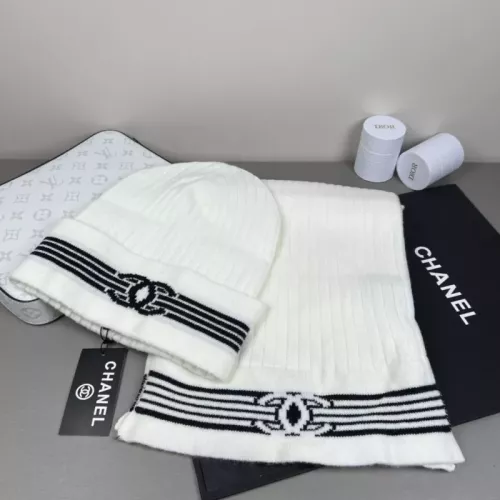 Replica Chanel Hat and Scarf Set #1353994 $48.00 USD for Wholesale