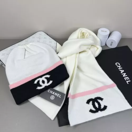 Chanel Hat and Scarf Set #1353995 $48.00 USD, Wholesale Replica Chanel Hat and Scarf and Glove Set
