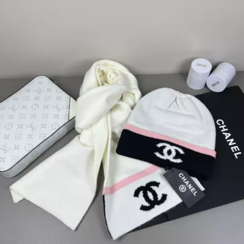 Replica Chanel Hat and Scarf Set #1353995 $48.00 USD for Wholesale