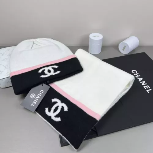 Replica Chanel Hat and Scarf Set #1353995 $48.00 USD for Wholesale