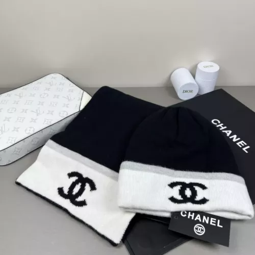 Replica Chanel Hat and Scarf Set #1353996 $48.00 USD for Wholesale